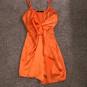 Orange dress